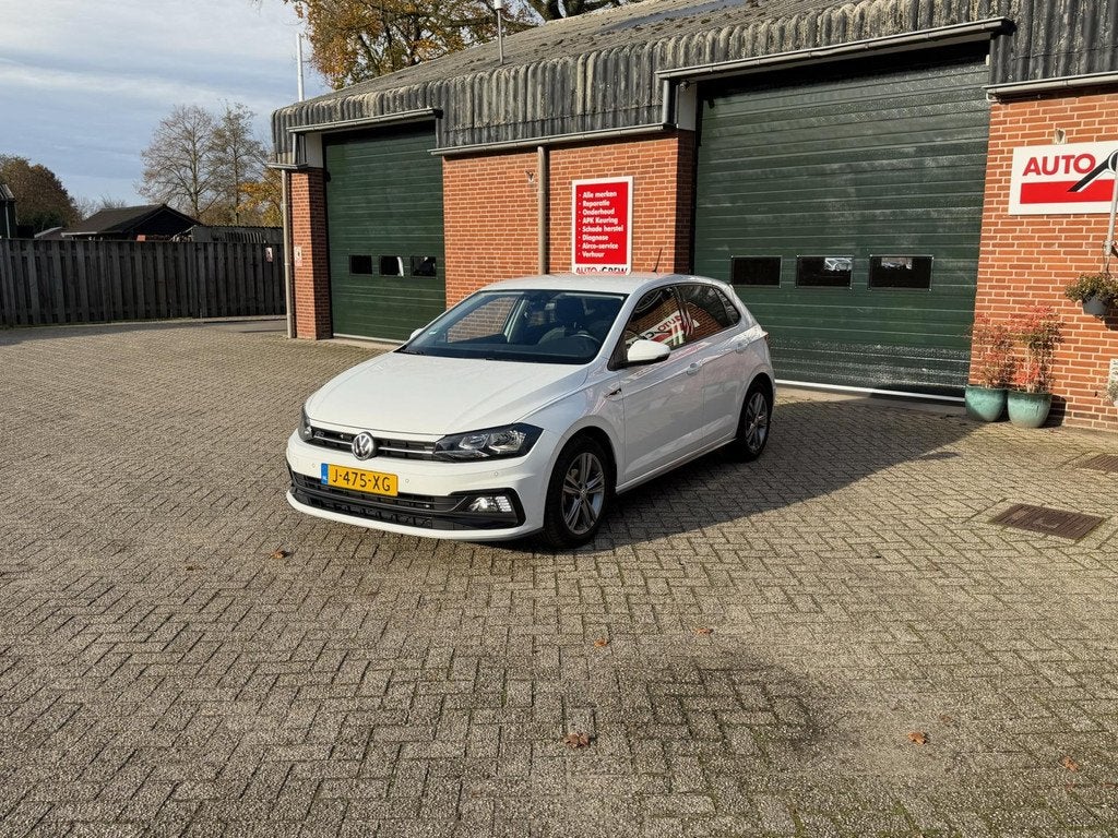 Volkswagen Polo 1.0 TSI Highline Business R Automaat Carplay, Auto's, Stof, Gebruikt, 95 pk, Origineel Nederlands