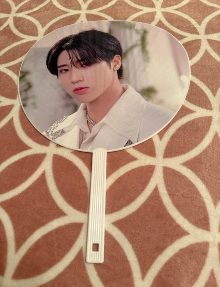 Stray Kids Maniac Japan Han picket, Ophalen of Verzenden, Zo goed als nieuw, Foto of Kaart