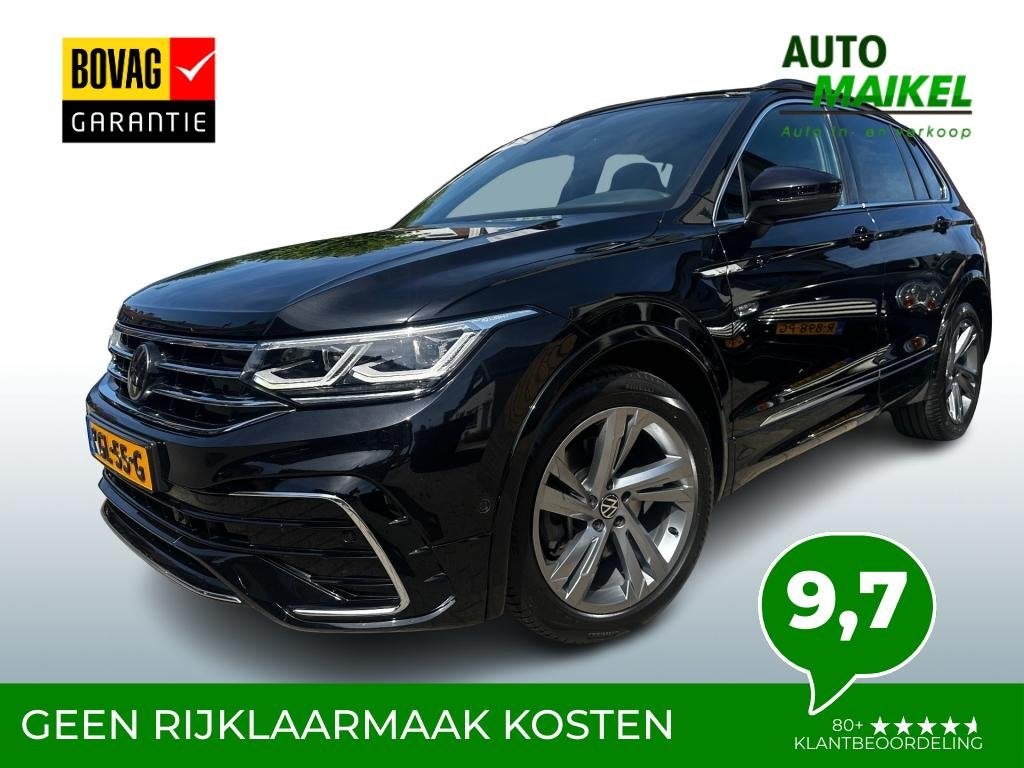 Volkswagen TIGUAN 2.0 TSI 4M. 3x R-LINE AUTOMAAT, Auto's, Automaat, Gebruikt, Euro 6, 4 cilinders