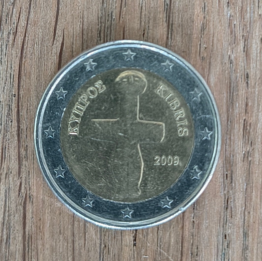 2 euromunt Cyprus 2009, Postzegels en Munten, Munten | Europa | Euromunten, Ophalen of Verzenden, Cyprus, 2 euro