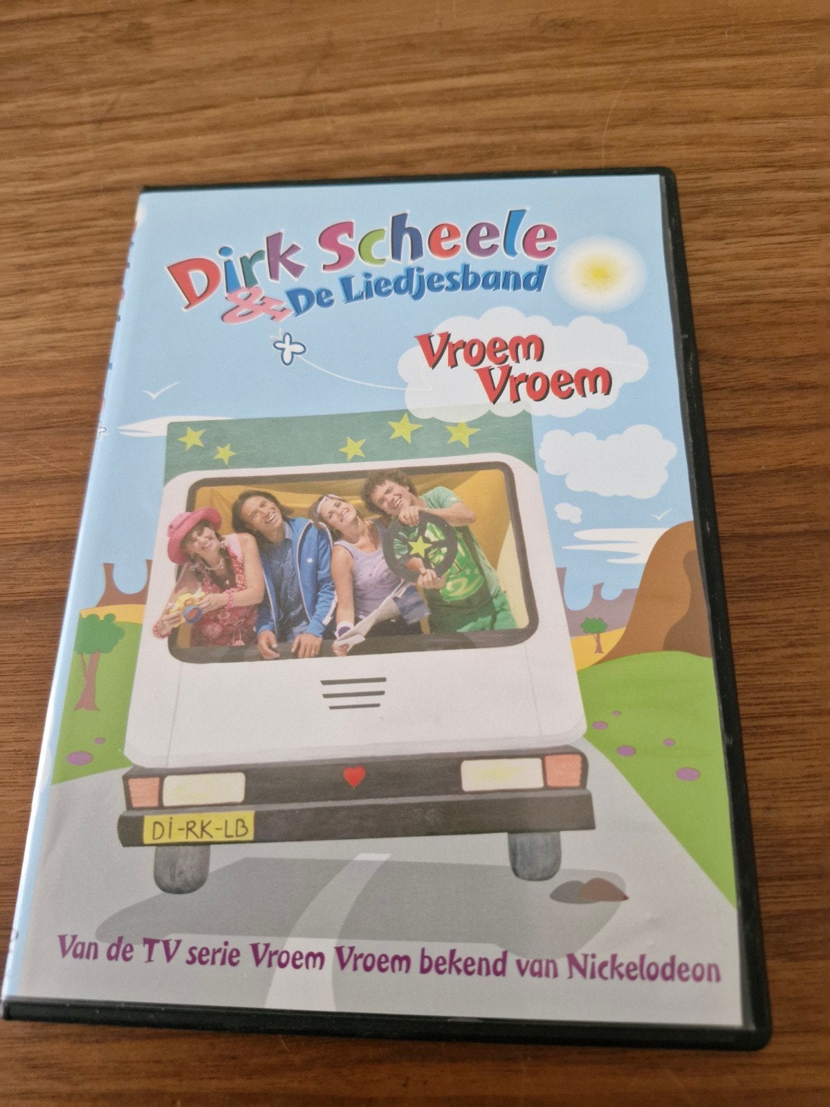 Dirk Scheele & De Liedjesband - Vroem Vroem DVD, Gebruikt, Alle leeftijden, Tv-serie, Familie