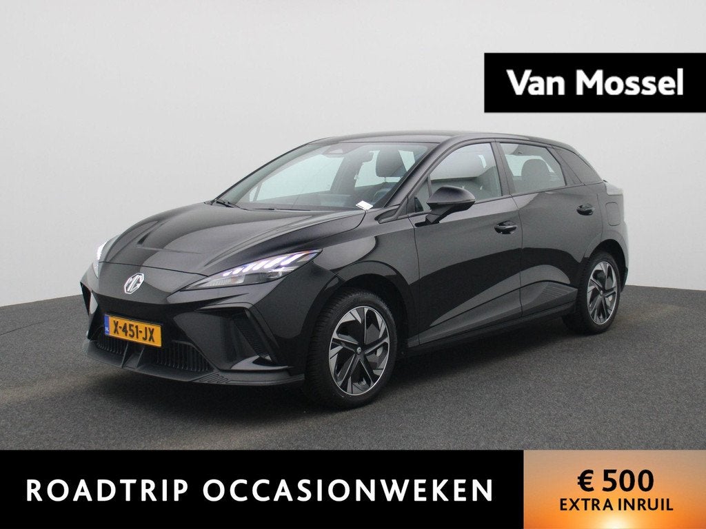 MG MG4 Electric Standard 51 kWh | Apple Carplay / Android Au, Auto's, Automaat, 12 maanden, Zwart, Parkeersensor