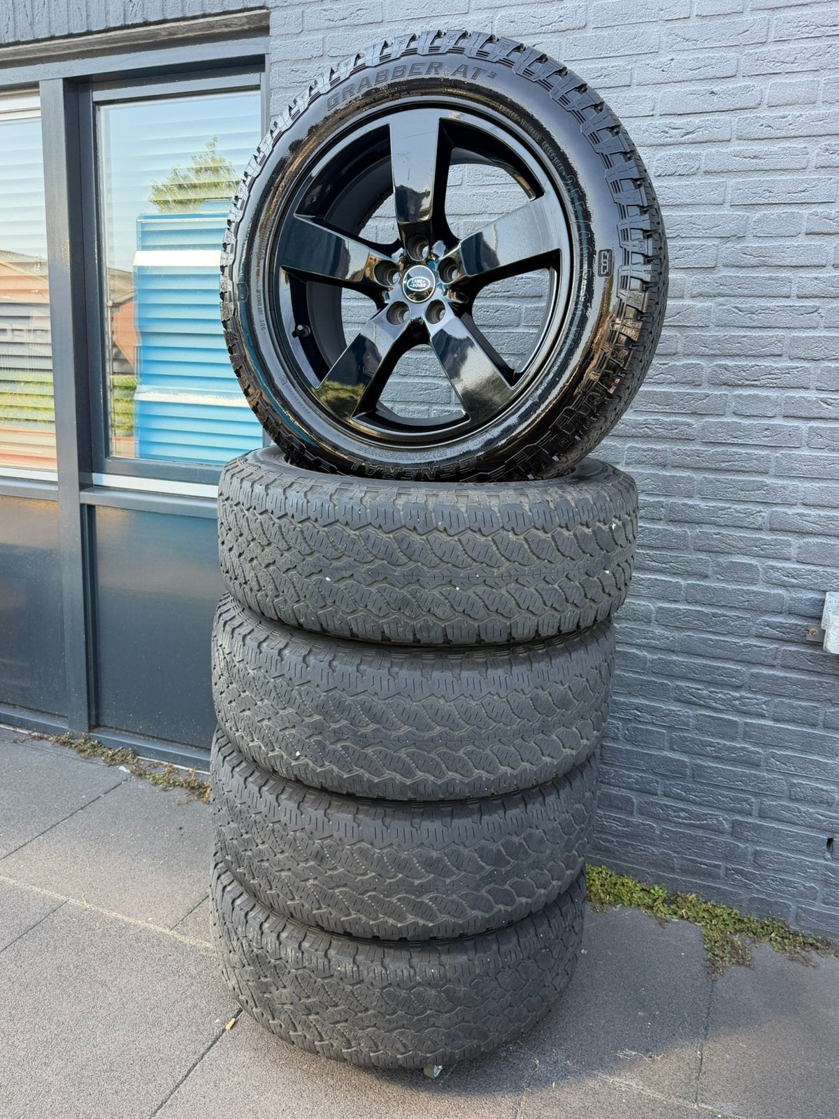 5x 20” Defender 90/110 General Grabber AT3, Auto-onderdelen, Banden en Velgen, Ophalen, Gebruikt, 255 mm, All Season