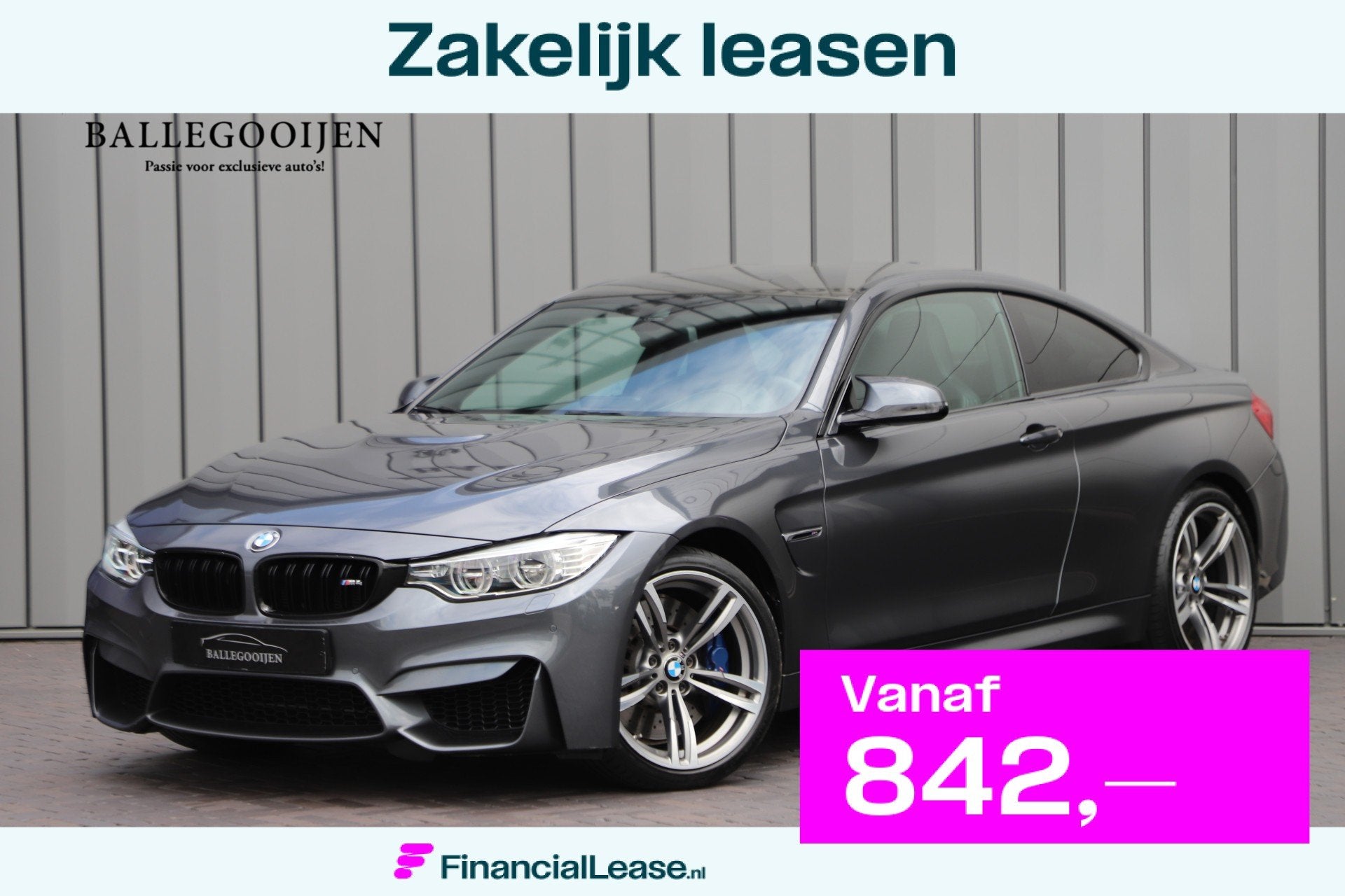BMW M4 4-serie Coupé | 431PK | Head-up | Keyless-go | Carbo, Automaat, 4-Serie, 4 stoelen, Leder en Stof