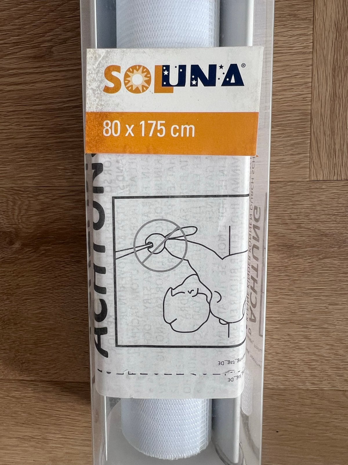 Soluna Rolgordijn Wit 80x175cm - Nieuw in verpakking, Ophalen, Overige merken, Wit, Nieuw