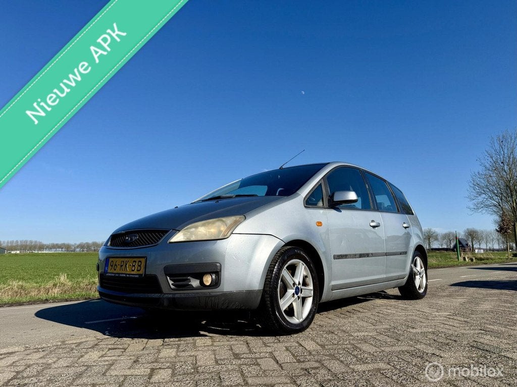 Ford Focus C-Max 1.6-16V Futura, BJ 2005, APK Mrt 2027,Airco, Voorwielaandrijving, 1596 cc, 101 pk, Gebruikt