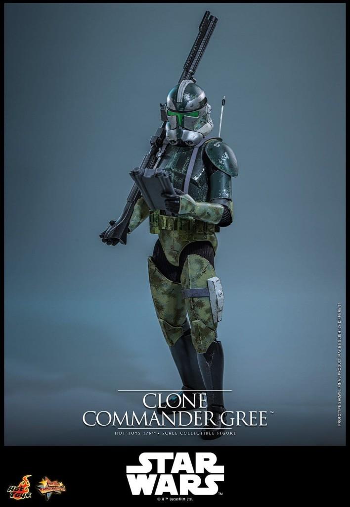 Hot Toys MMS877 Star Wars Revenge of the Sith Commander Gree, West Campus 1 76863 Herxheim (DE), Heo GmbH, Nieuw, Ophalen of Verzenden