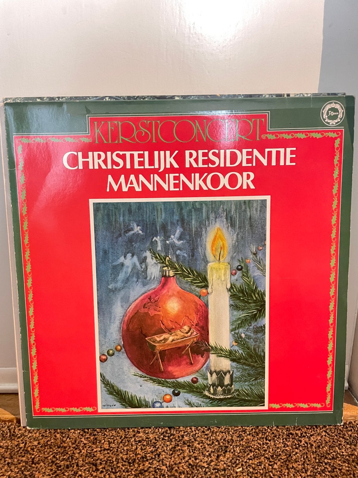 Kerstconcert - Christelijk Residentie Mannenkoor LP, Cd's en Dvd's, Ophalen of Verzenden, Gebruikt