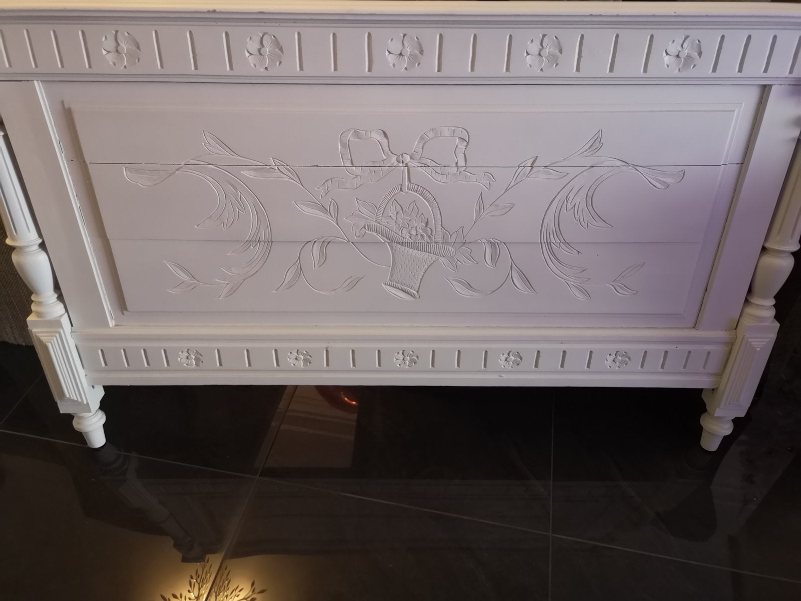 BROCANTE HOOFDBORD BED, Ophalen