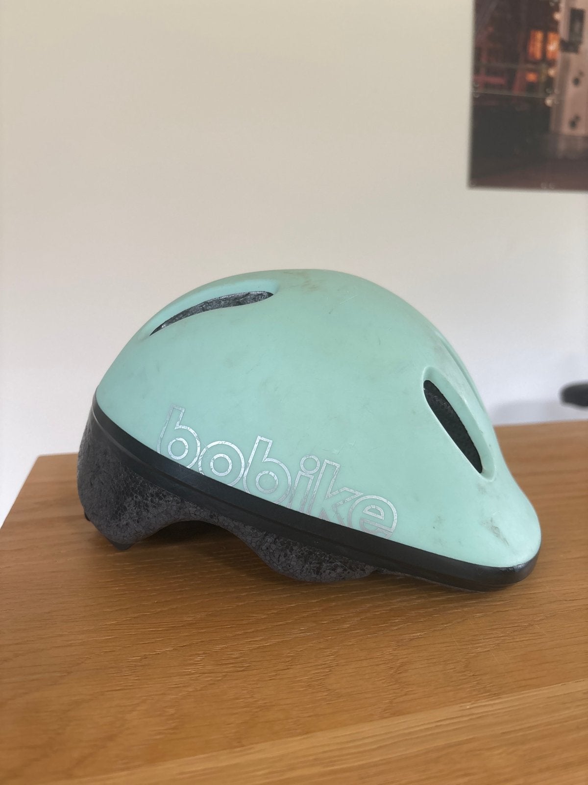 Bobike fietshelm lichtblauw 44-48cm (XXS) voor kinderen, Fietsen en Brommers, Ophalen, Gebruikt, XXS, Jongen of Meisje
