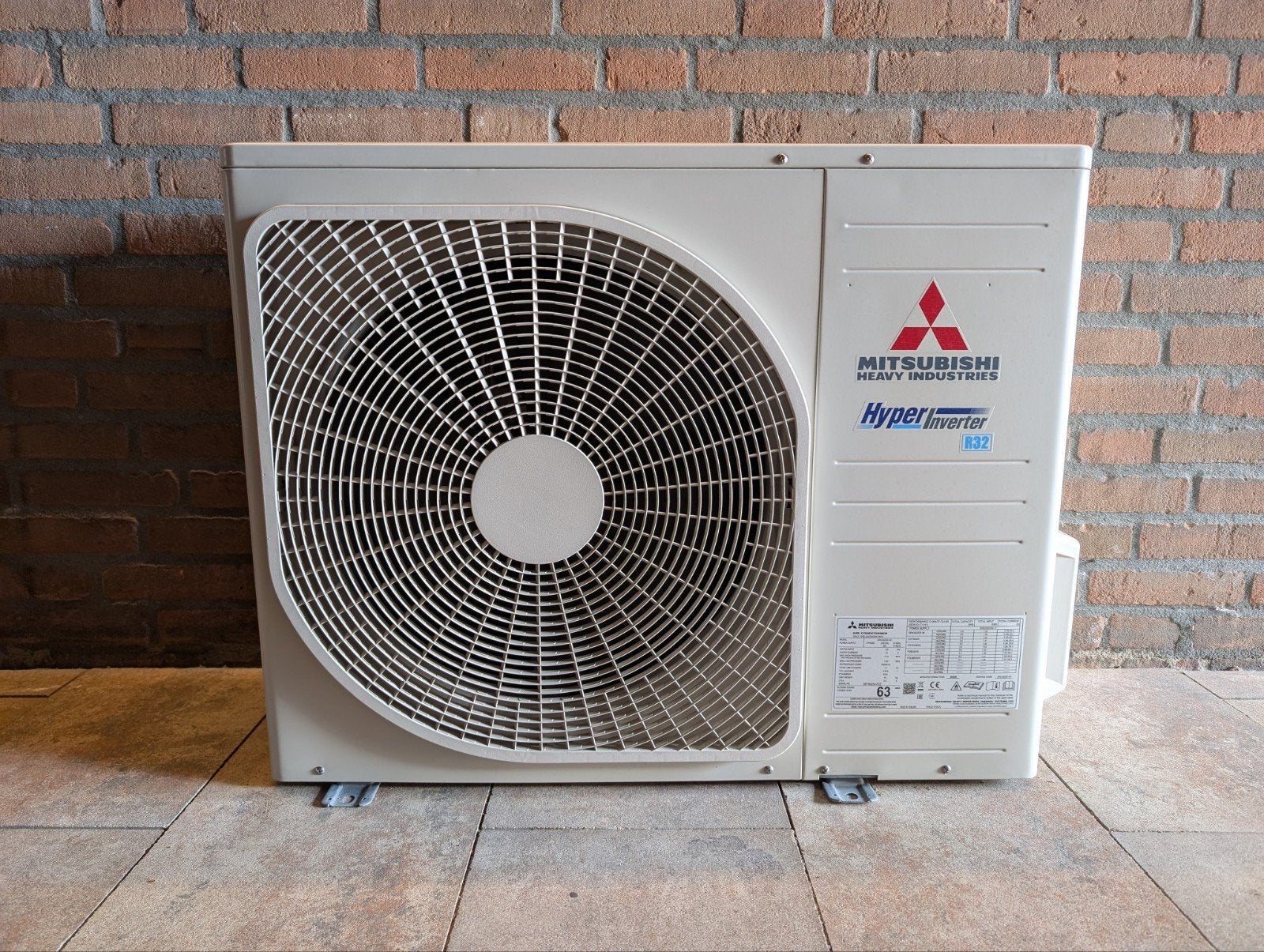 Mitsubishi Heavy Industries buitenunit SRC50ZSX-W1, Ophalen, Ventileren, 3 snelheden of meer, Zo goed als nieuw
