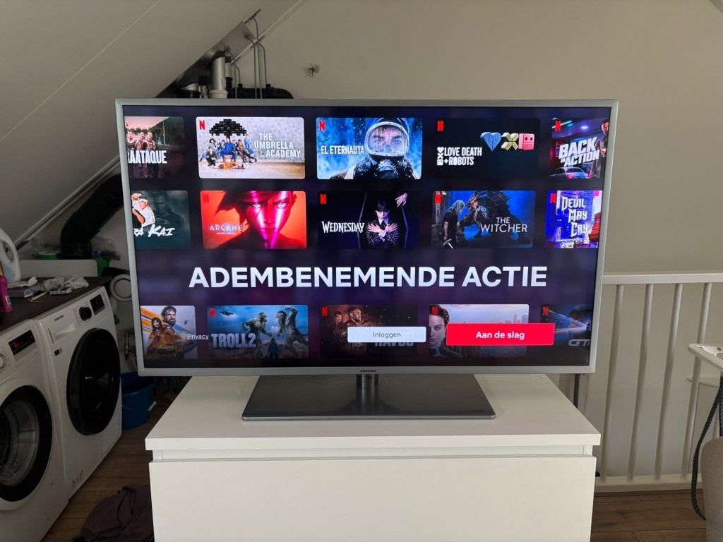 Samsung Smart TV UE40JU6410SXXN, Ophalen, LED, 50 Hz, Zo goed als nieuw