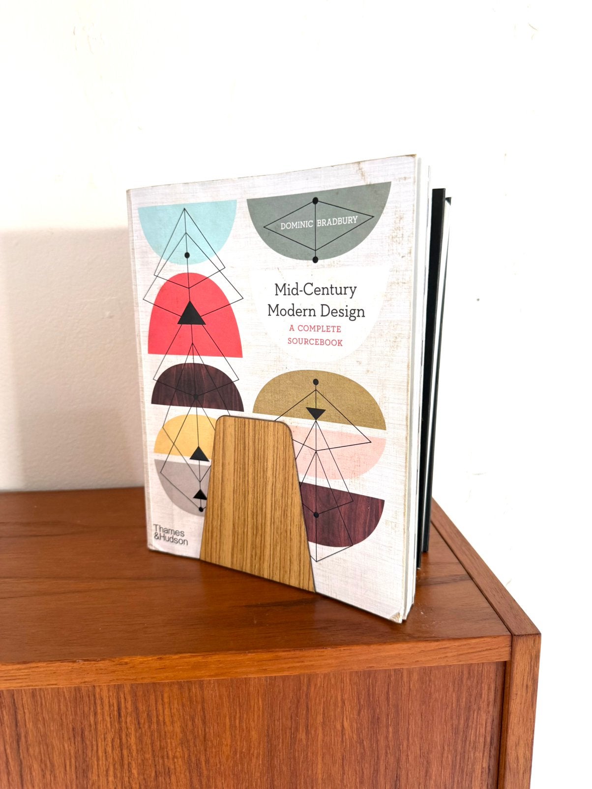 Set van 6 vintage boekensteunen ‘60, Ophalen of Verzenden, Zo goed als nieuw, Nvt, Nvt