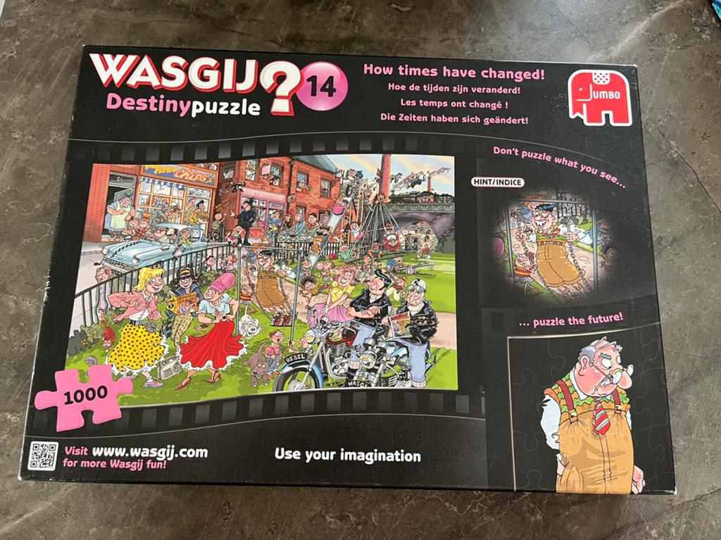 Wasgij puzzel 1000 stukjes, Hobby en Vrije tijd, Denksport en Puzzels, Ophalen of Verzenden, 500 t/m 1500 stukjes, Zo goed als nieuw