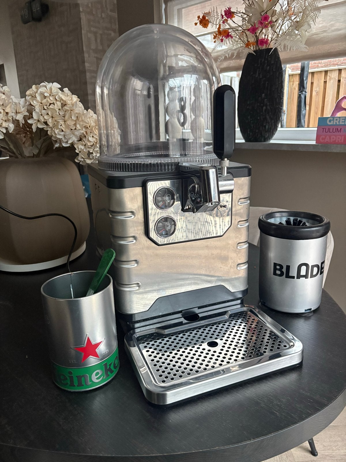 Heineken Blade thuistap met accessoires, Witgoed en Apparatuur, Thuistaps, Ophalen, Zo goed als nieuw, Overige merken