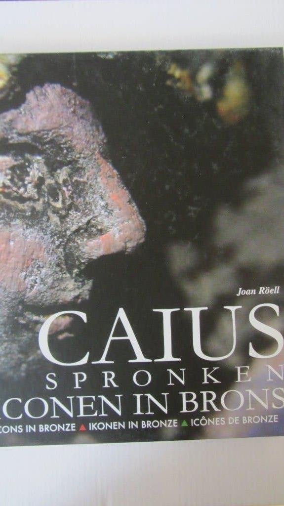 Caius Spronken   -   Iconen in brons, Ophalen of Verzenden, Zo goed als nieuw