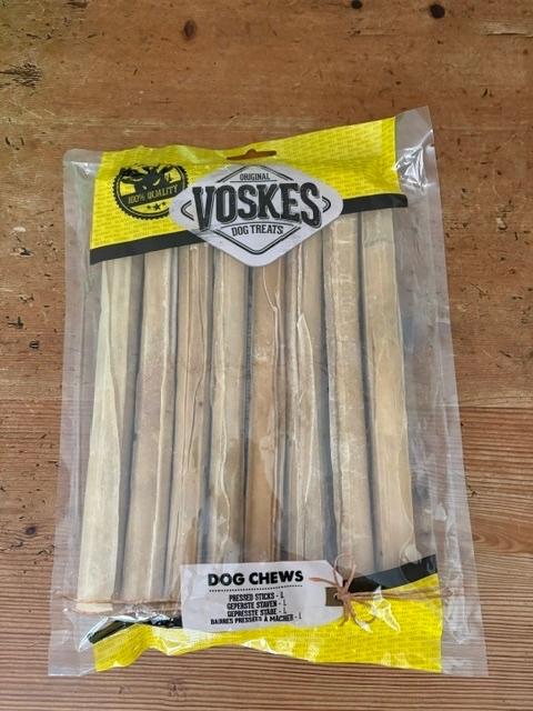 Voskes kauwstaven voor (middel)grote hond (8 stuks), Ophalen of Verzenden, Hond