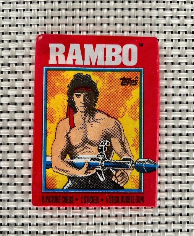 1985 Topps Rambo: First Blood Part II Sealed Wax Pack, Verzenden, Nieuw, Booster