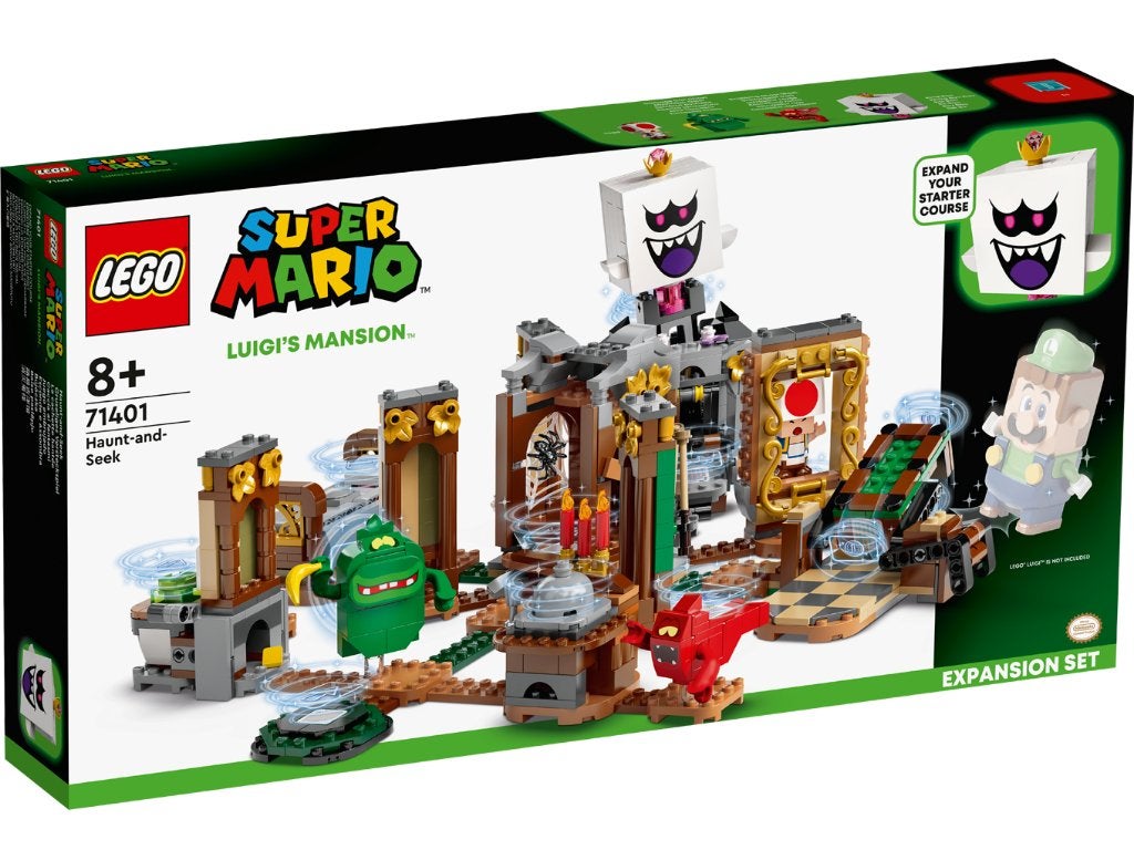 LEGO 71401 Luigi's Mansion Haunt-and-Seek (Super Mario), Overige thema's, Nieuw, Ophalen of Verzenden, Complete set