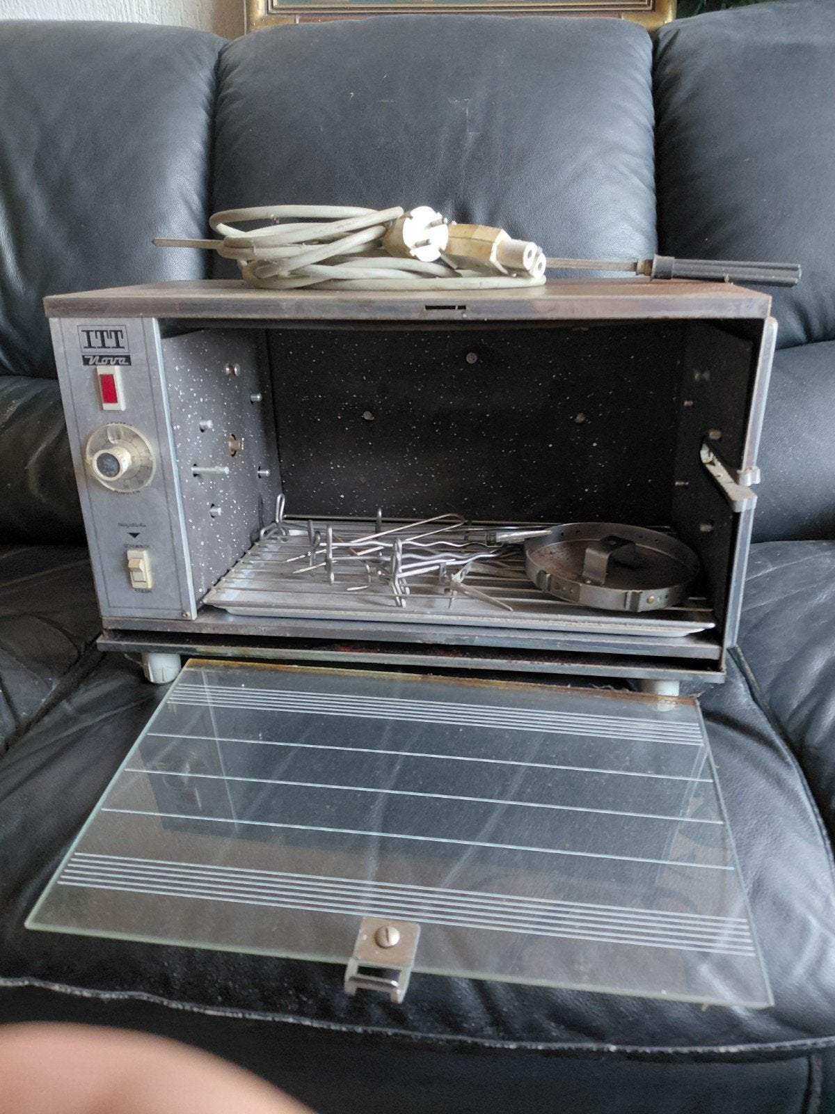 ITT Nova Roto-Grill Super-Grill Oven - Vintage, Minder dan 45 cm, Minder dan 45 cm, Ophalen of Verzenden, Oven met grill
