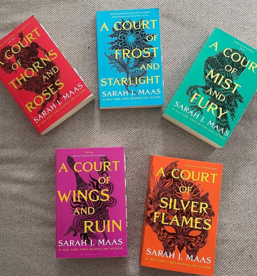A Court of Thorns and Roses complete serie (5 boeken), Boeken, Ophalen, Zo goed als nieuw, Nederland