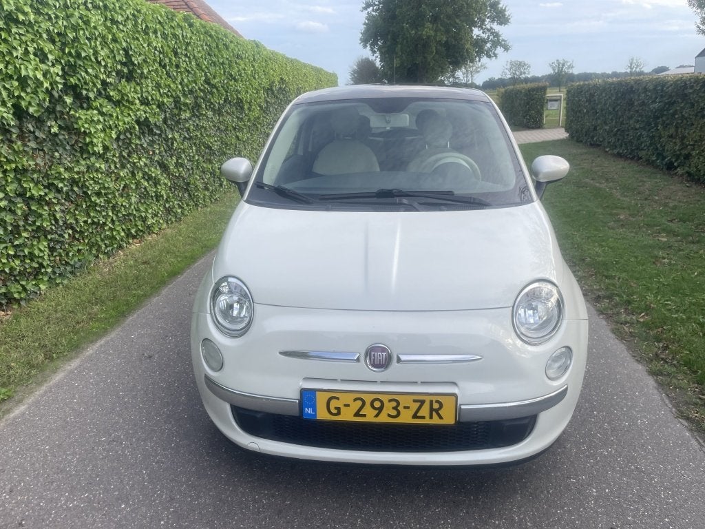 Fiat 500 automaat lounge parelmoer (bj 2013), Automaat, Euro 5, Gebruikt, 4 cilinders