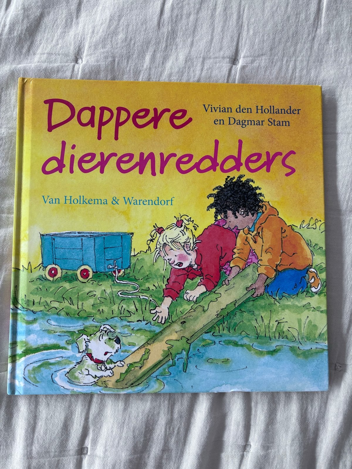Dappere dierenredders - Vivian den Hollander, Ophalen, Zo goed als nieuw, Fictie algemeen