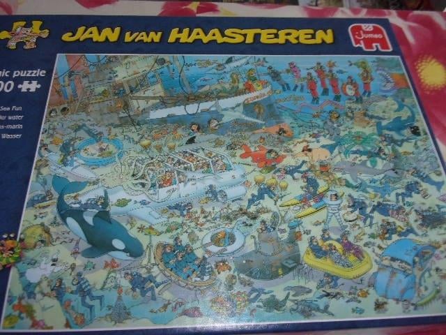 puzzel nr 56, Hobby en Vrije tijd, Denksport en Puzzels, Ophalen of Verzenden, 500 t/m 1500 stukjes, Zo goed als nieuw, Legpuzzel