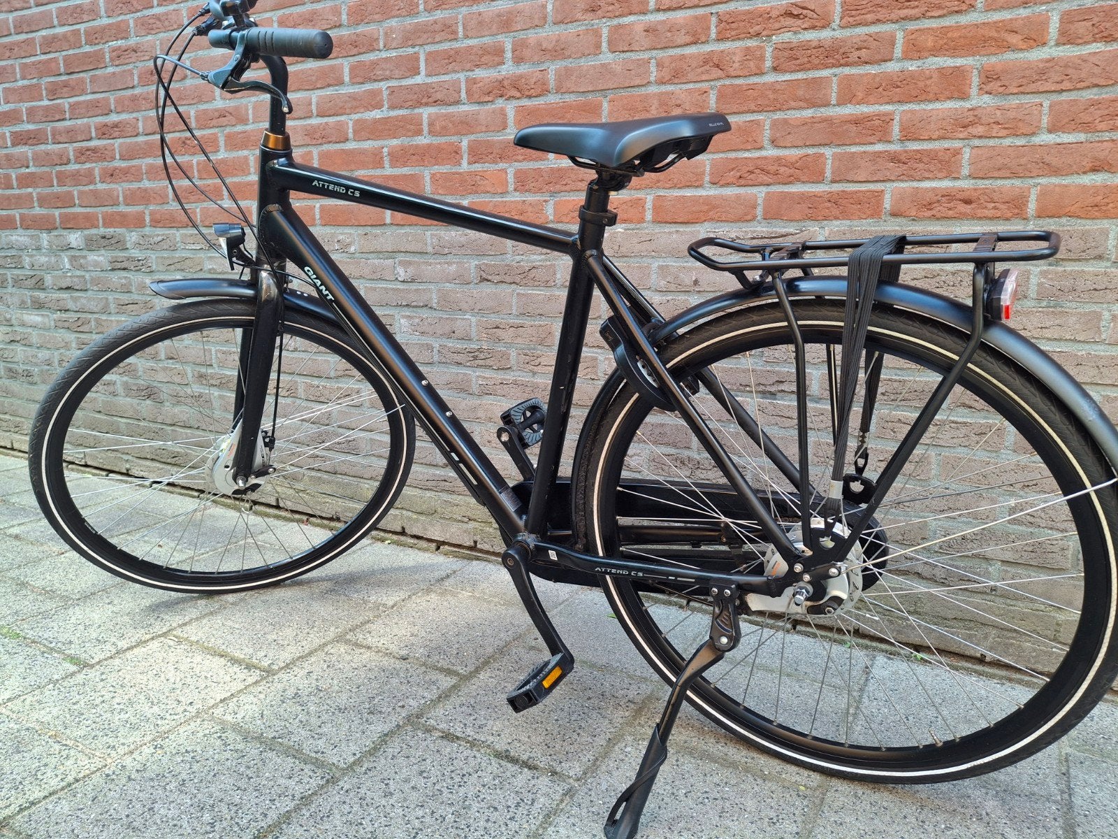 Giant Attend CS stadsfiets - herenfiets Maat L, Ophalen, Gebruikt, Velgrem, Versnellingen