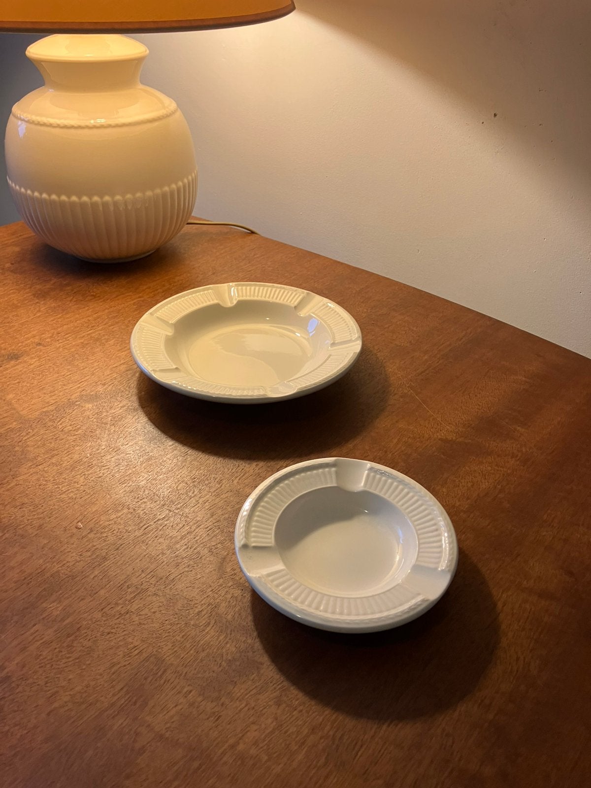 Wedgwood Edme asbak klein & groot 12 / 18 cm, Ophalen of Verzenden