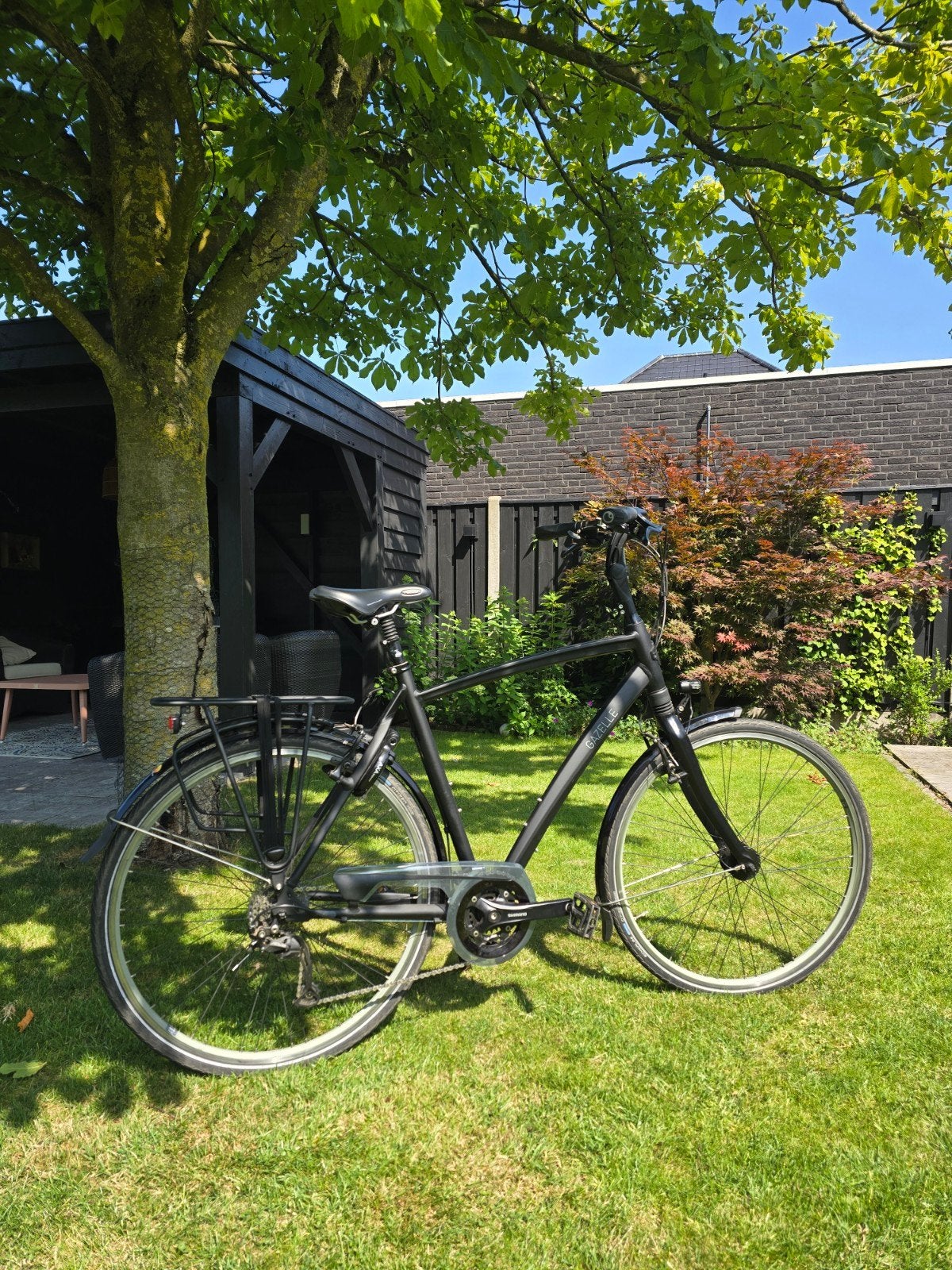 Gazelle Chamonix T27 Herenfiets frame 57 - Zo goed als nieuw, Fietsen en Brommers, Fietsen | Dames | Damesfietsen, Ophalen, Velgrem