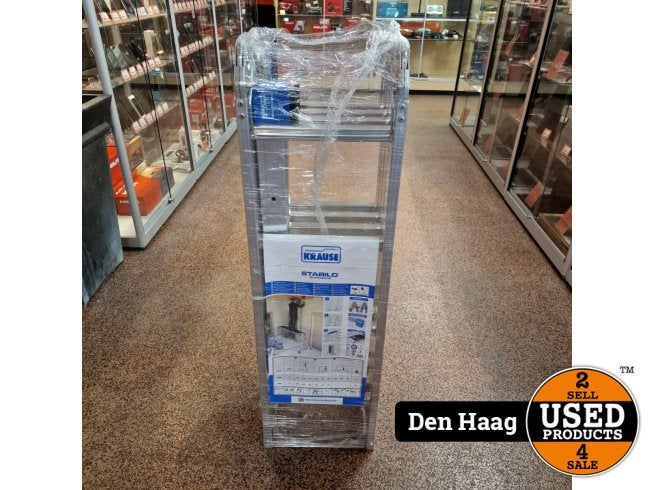 Krause Stabilo multifunctionele vouwladder 4x4 sporten|Nieuw, Flex Ltd., Nieuw, https://flex.com/contact-us, Nobelstraat 10, 5807 GA Oostrum LB, Limburg, Nederland