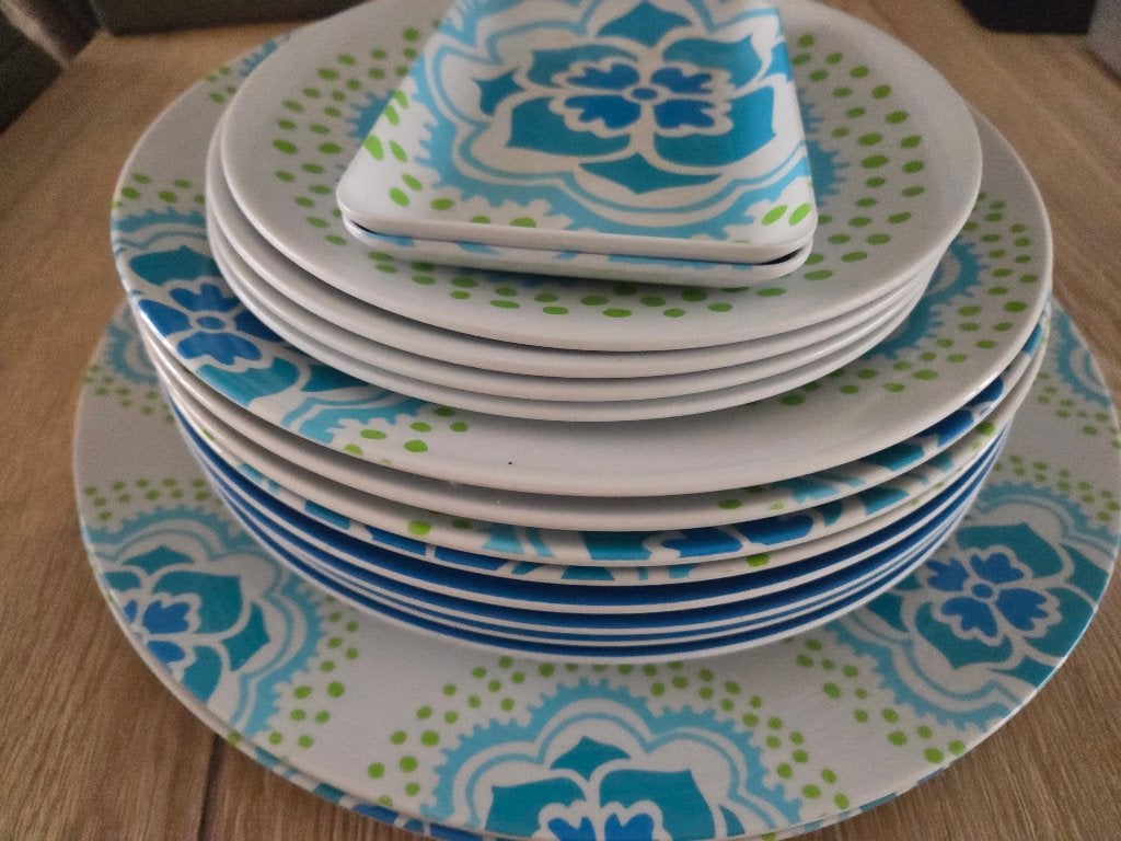 camping servies, Ophalen, Gebruikt