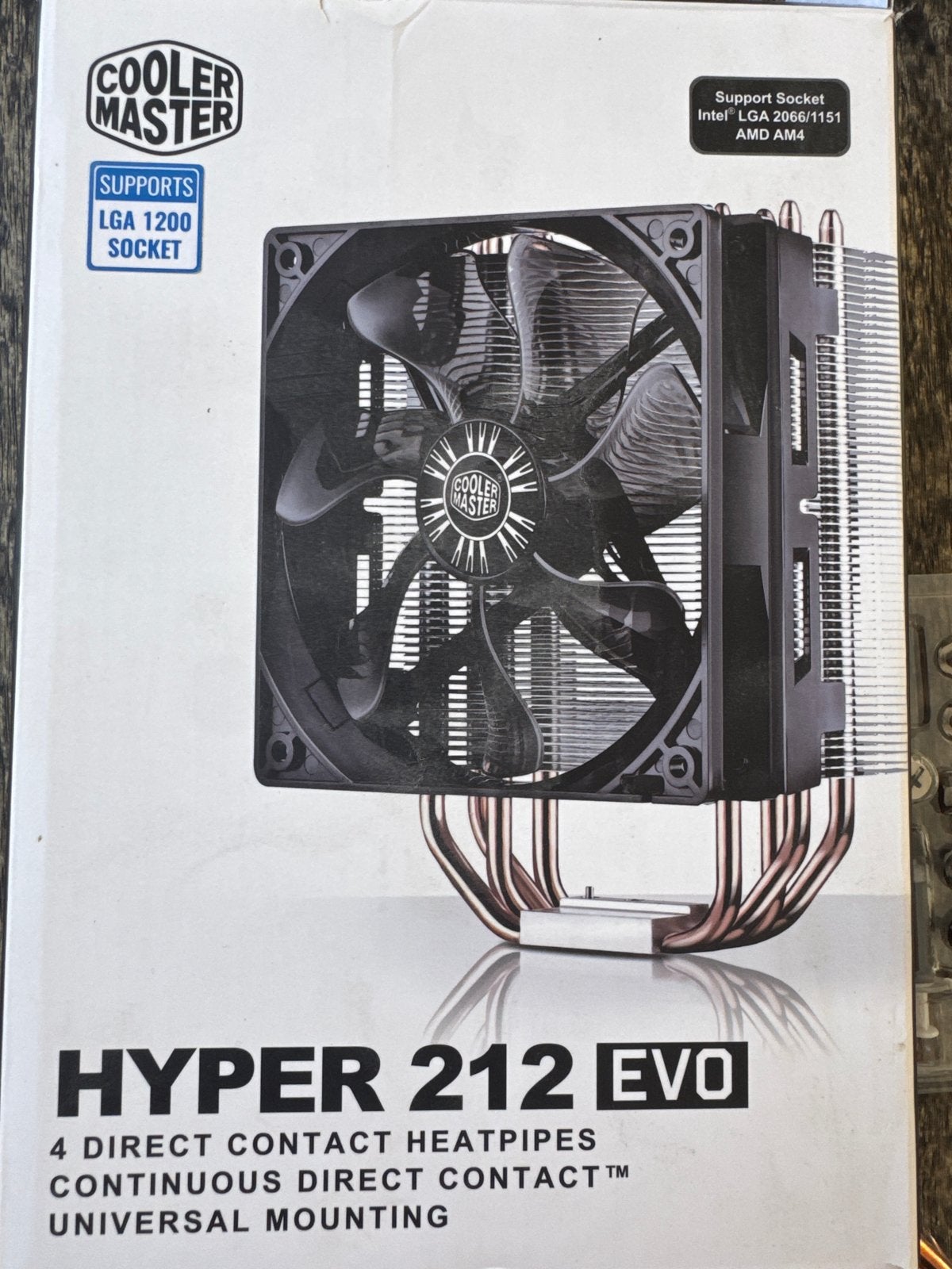 Cooler Master Hyper 212 EVO CPU Koeler, Ophalen, Gebruikt, Luchtkoeling
