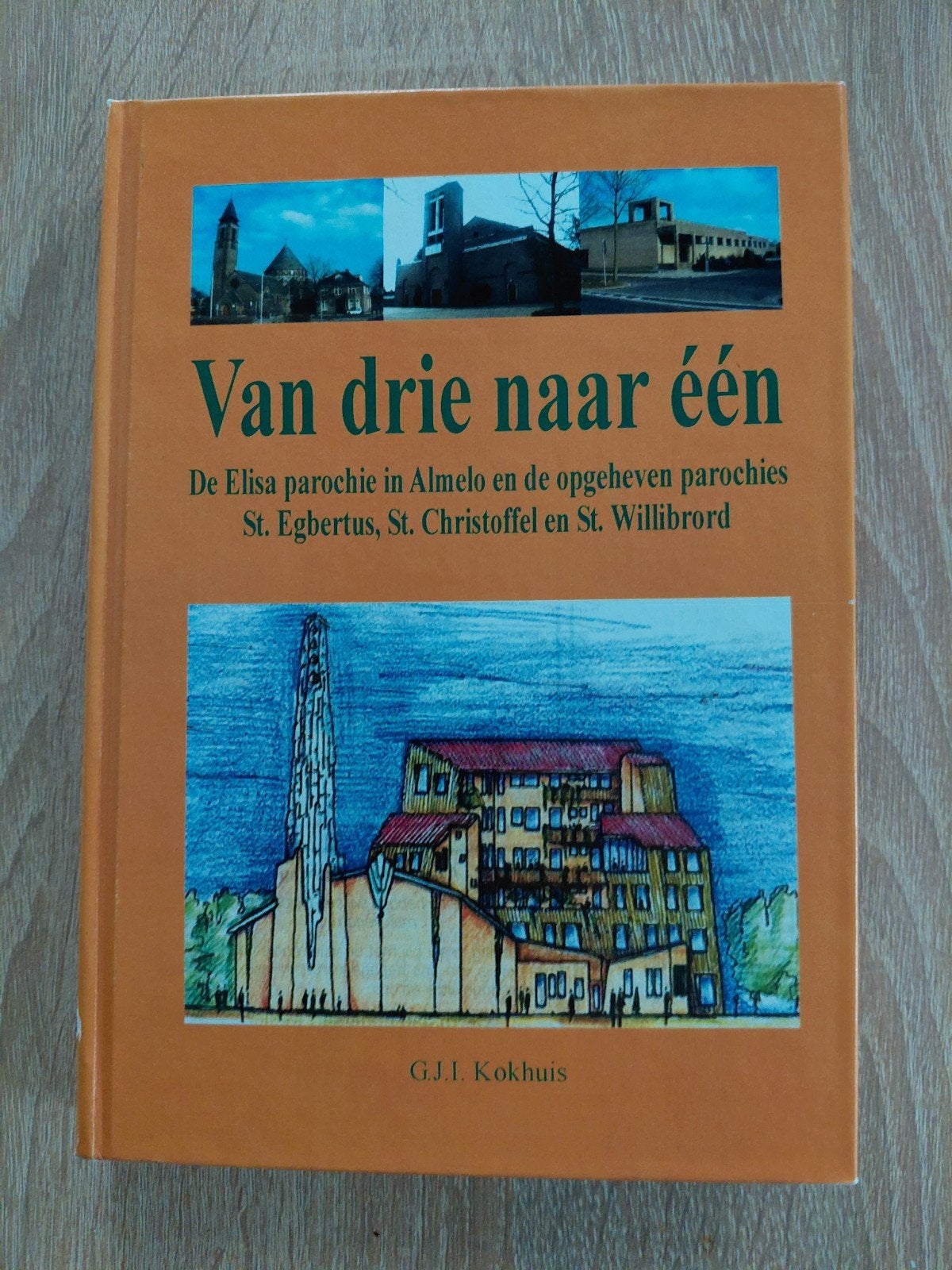 G.J.I. Kokhuis - Van drie naar één, Ophalen of Verzenden, Zo goed als nieuw, G.J.I. Kokhuis