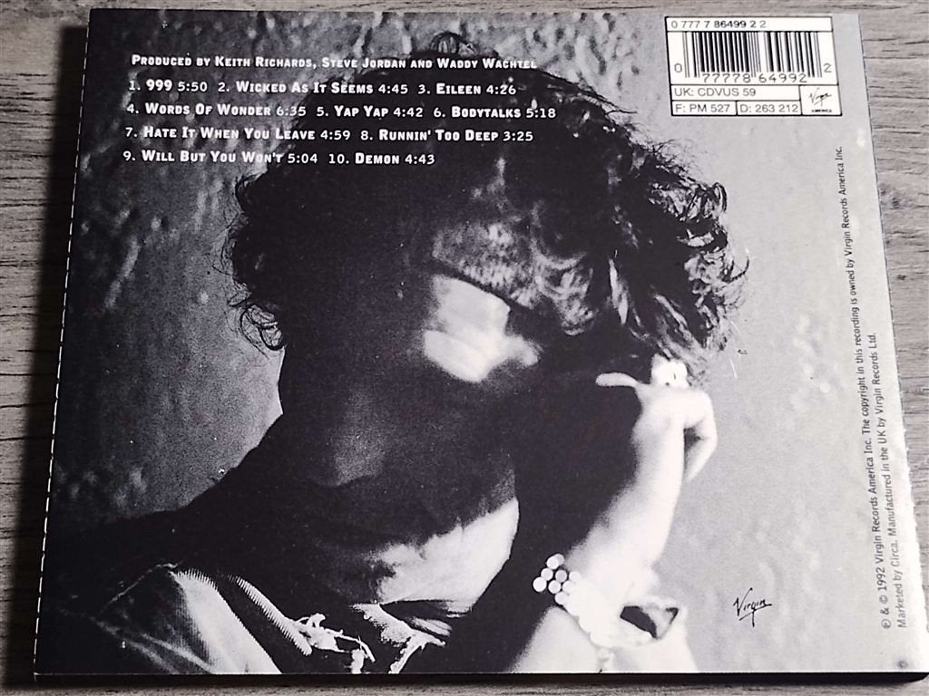 Keith Richards ‎– Main Offender, Ophalen of Verzenden, Zo goed als nieuw, Poprock