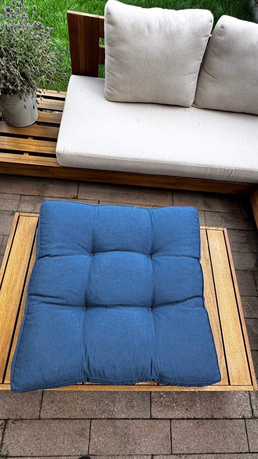Hocker-kussen Pallet /Loungekussen, Ophalen, Nieuw