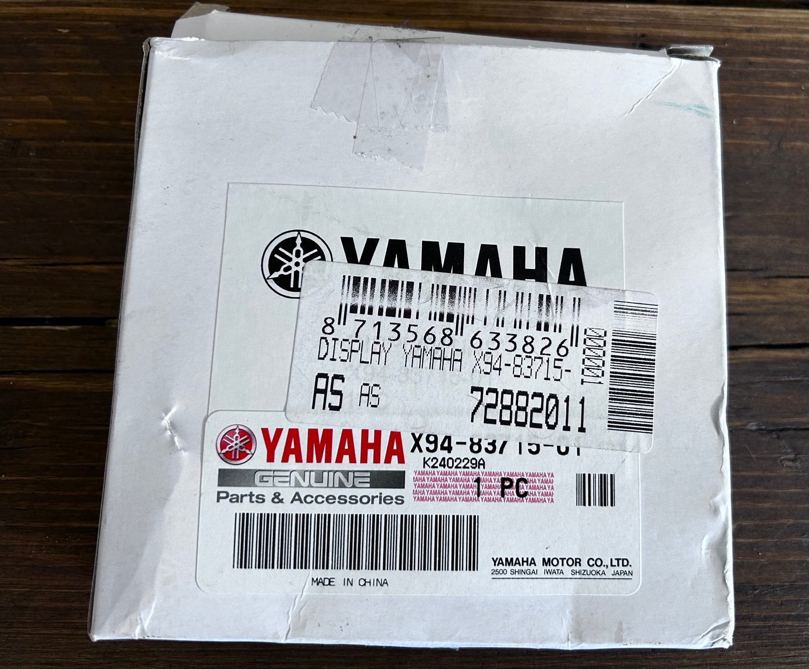 Nieuw Origineel Yamaha E-Bike LCD Display (X94-83715-01), Ophalen of Verzenden, Nieuw