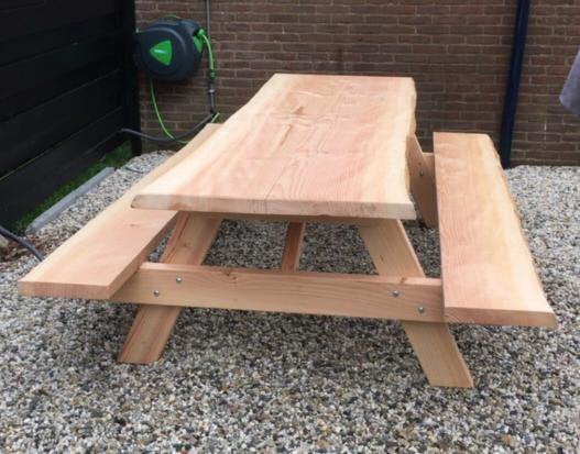 Dikke Douglas planken schaaldelen Boomstamplanken, Tuin en Terras, Ophalen of Verzenden, Nieuw, 250 cm of meer, Planken