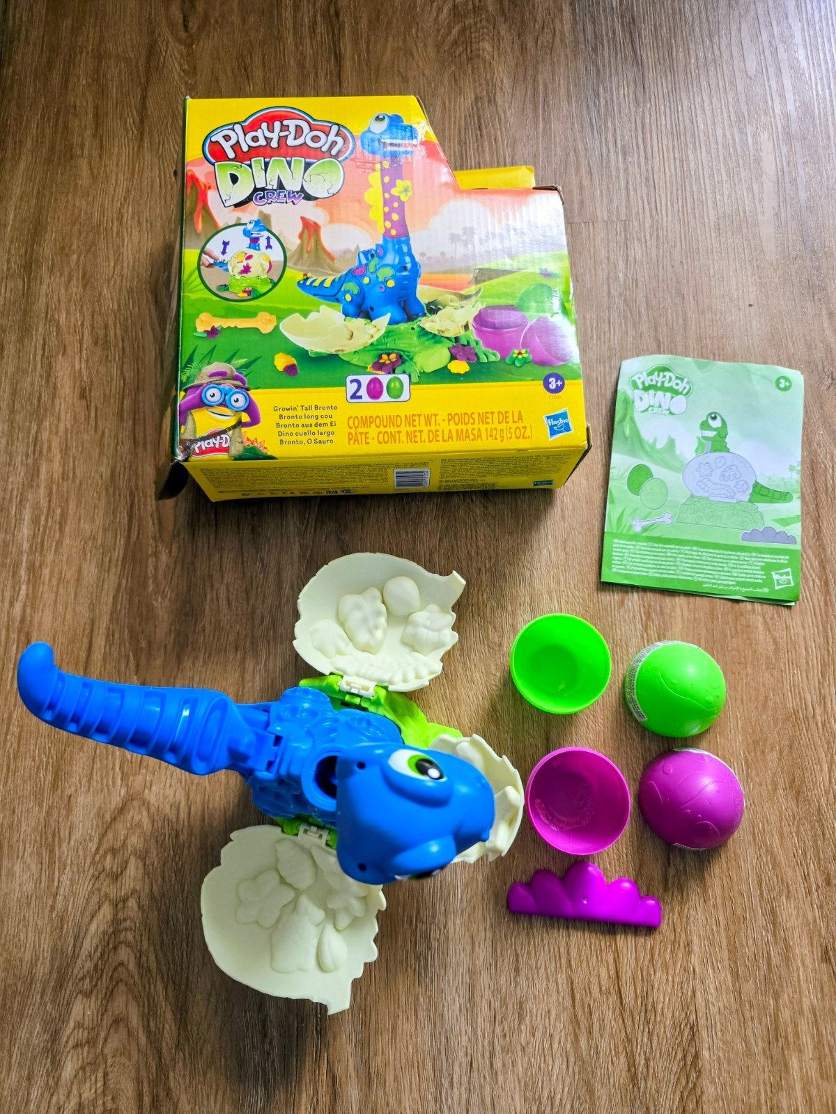 Play-Doh Dino Crew Groeiende Dino Speelset (zonder klei), Ophalen of Verzenden, Gebruikt, Knutselen