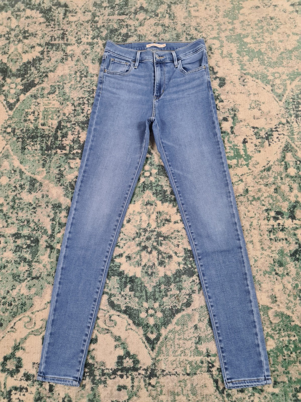 Levi's 720 High rise super skinny W26  L30 Dames Tulsi2630, Blauw, Ophalen of Verzenden, Zo goed als nieuw, W27 (confectie 34) of kleiner