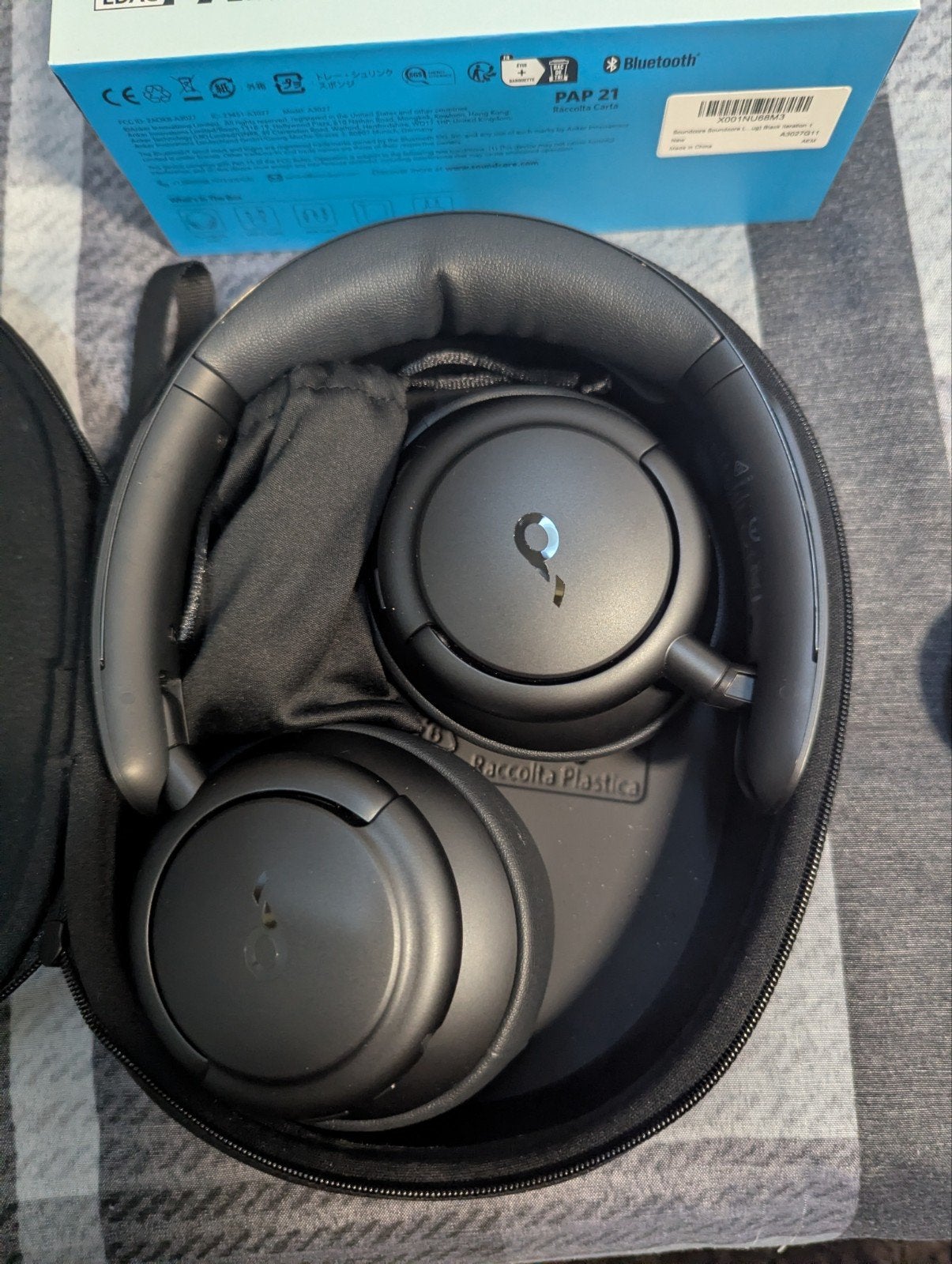 Soundcore Q35 draadloze noise cancelling koptelefoon, Ophalen of Verzenden, Zo goed als nieuw, Overige merken