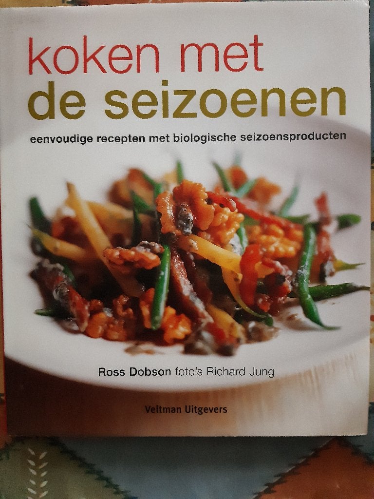 Ross dobson koken met seizoenen biologisch 9789059209039., Ophalen, Gelezen, Ross Dobson, Nederland en België