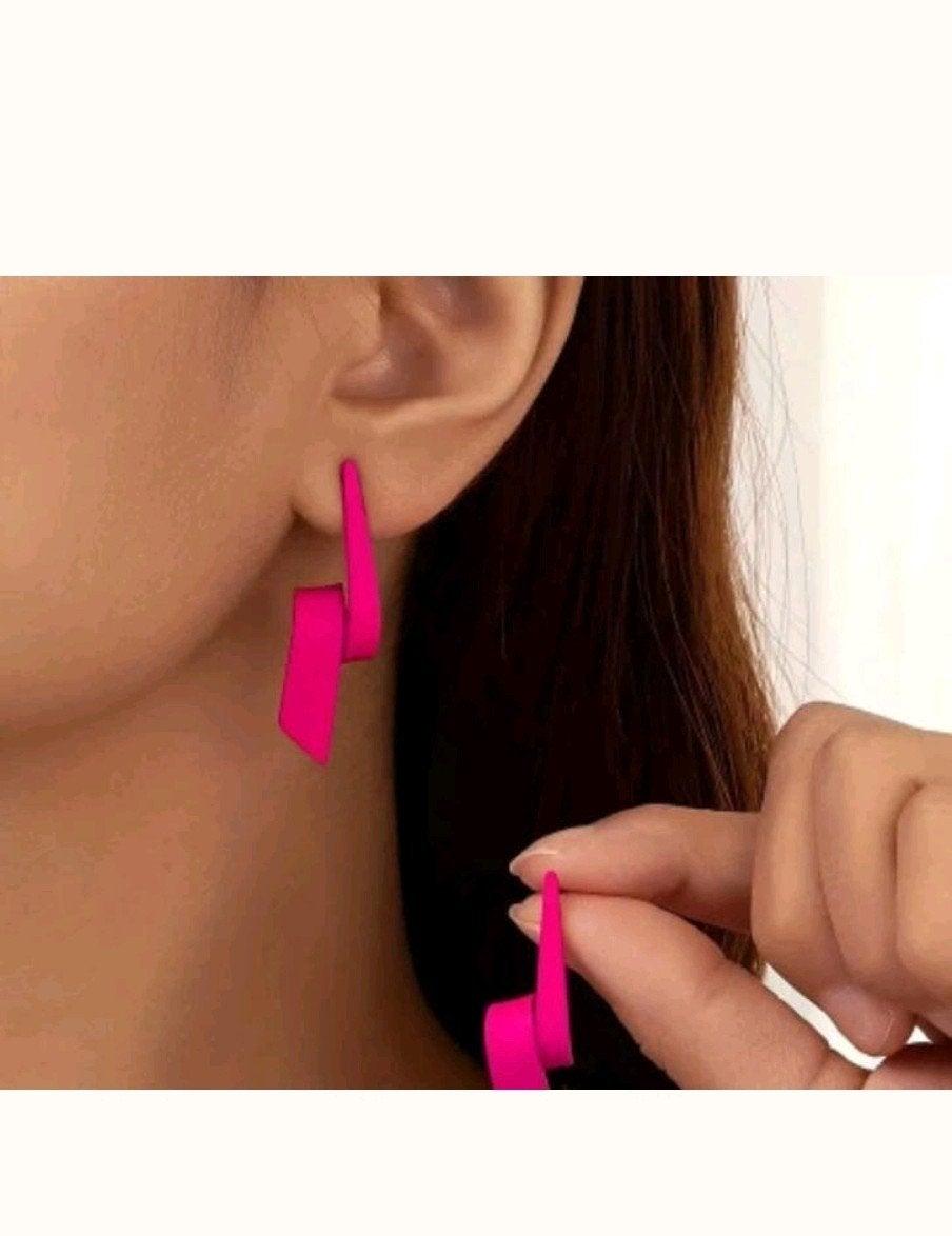 Nieuwe roze oorbellen, Ophalen of Verzenden, Nieuw, Knopjes of Stekers