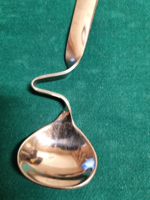 koffie lepel met kronkel vintage, Ophalen of Verzenden, 'T Olde Gre-j, Info@toldegrej.nl, Endepoelstraat 20f Didam
