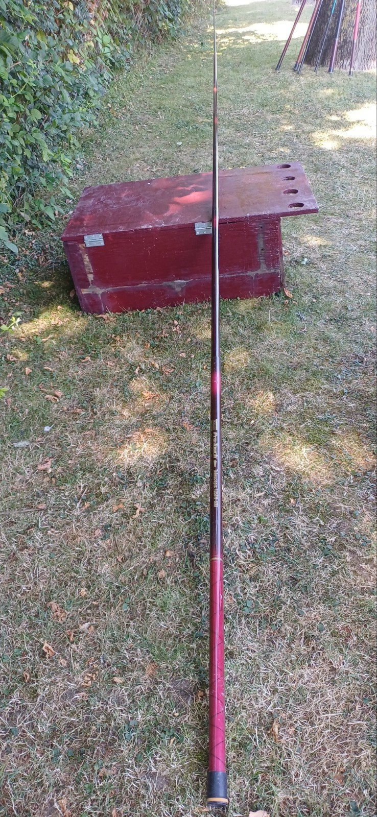 Mooie Shakespeare Pro Touch Telescopic vaste hengel 6 meter, Watersport en Boten, Hengelsport | Algemeen, Ophalen, Zo goed als nieuw