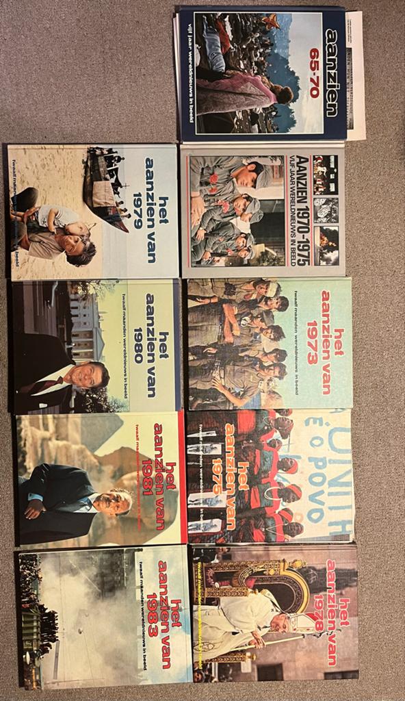 Collectie 'Het Aanzien van' Jaarboeken (1965-1983), Ophalen, 20e eeuw of later, Gelezen