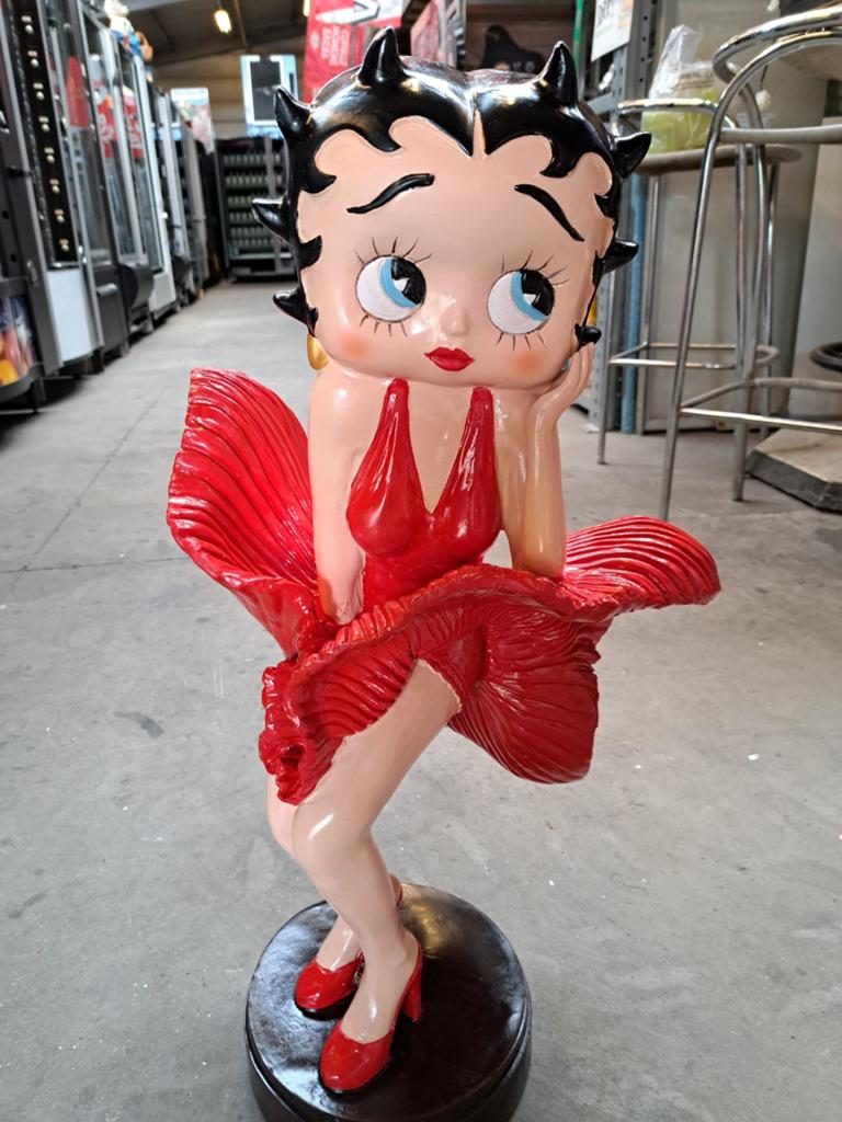 Betty Boop decoratie rode rok beeld Nieuw, Ophalen, Nieuw, Mens