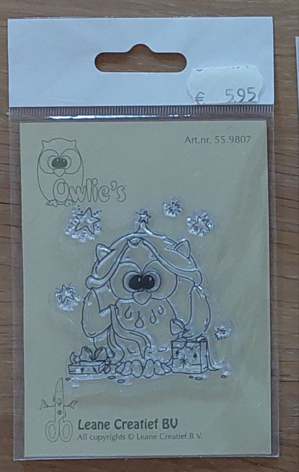 Clear Stamp - Leane Creativ - Owlie Elf, Hobby en Vrije tijd, Stempelen, Ophalen of Verzenden, Nieuw, Clearstamp