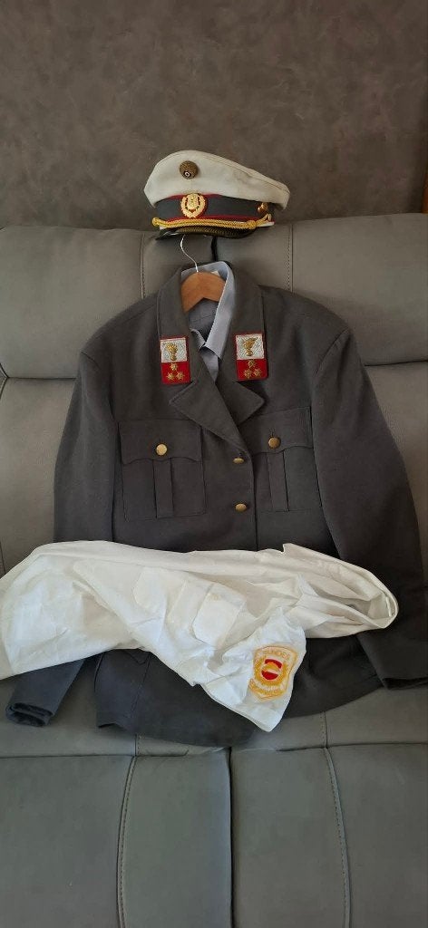 Oostenrijk Gendarmerie uniforme 1970-80, Verzenden, Marechaussee, Duitsland, Kleding of Schoenen